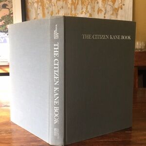 The Citizen Kane Book by Pauline Kael Hardcover Vintage 70s